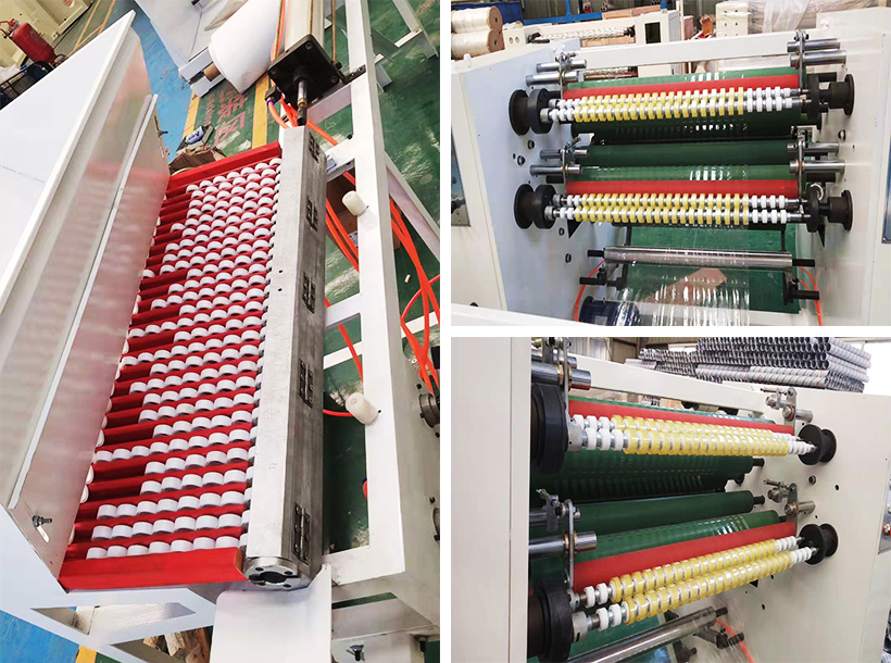 Stationery tape slitting machine on-site debugging —